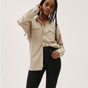 Everlane Authentic Stretch High-Rise Skinny (ankle) in Black, Size 30